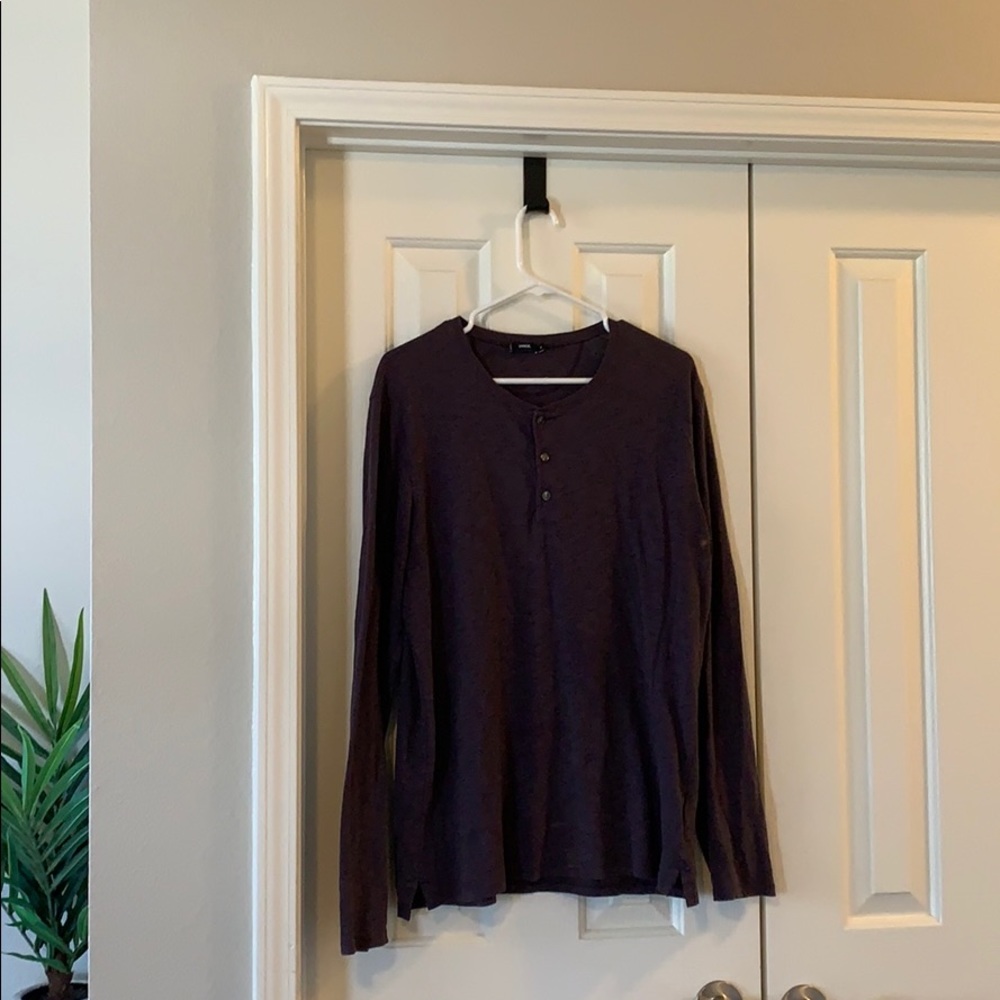 Vince long sleeve Henley top